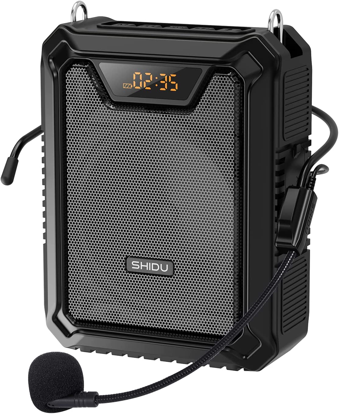 Shidu M808 Wired Portable Voice Amplifier with LED Display and Speak Origin Shop Official