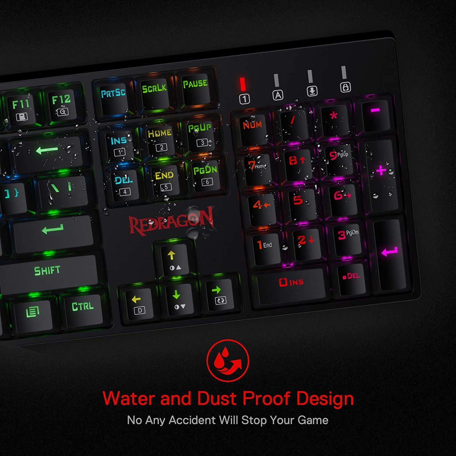 Redragon Surara K582 RGB Mechanical Keyboard (Red Switch)