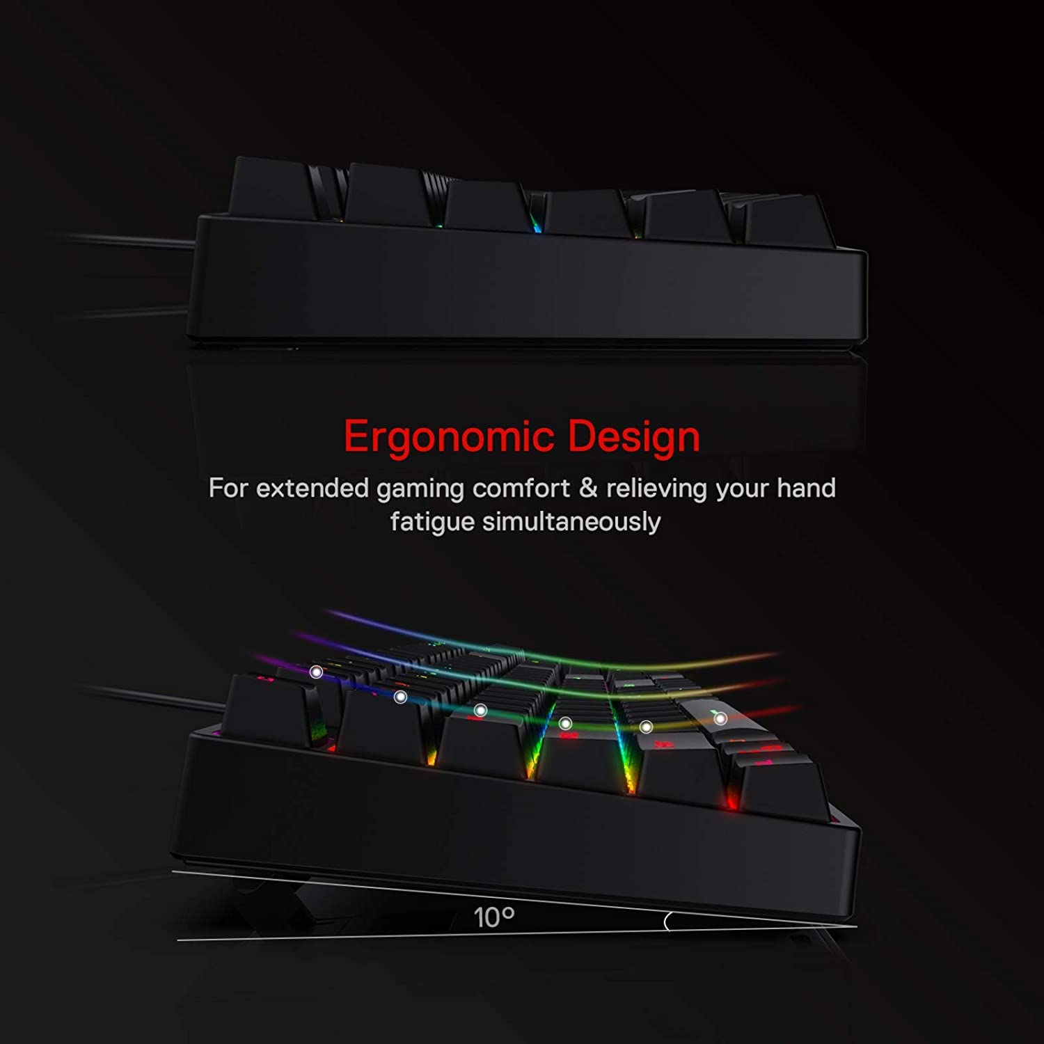 Redragon Surara K582 RGB Mechanical Keyboard (Red Switch)