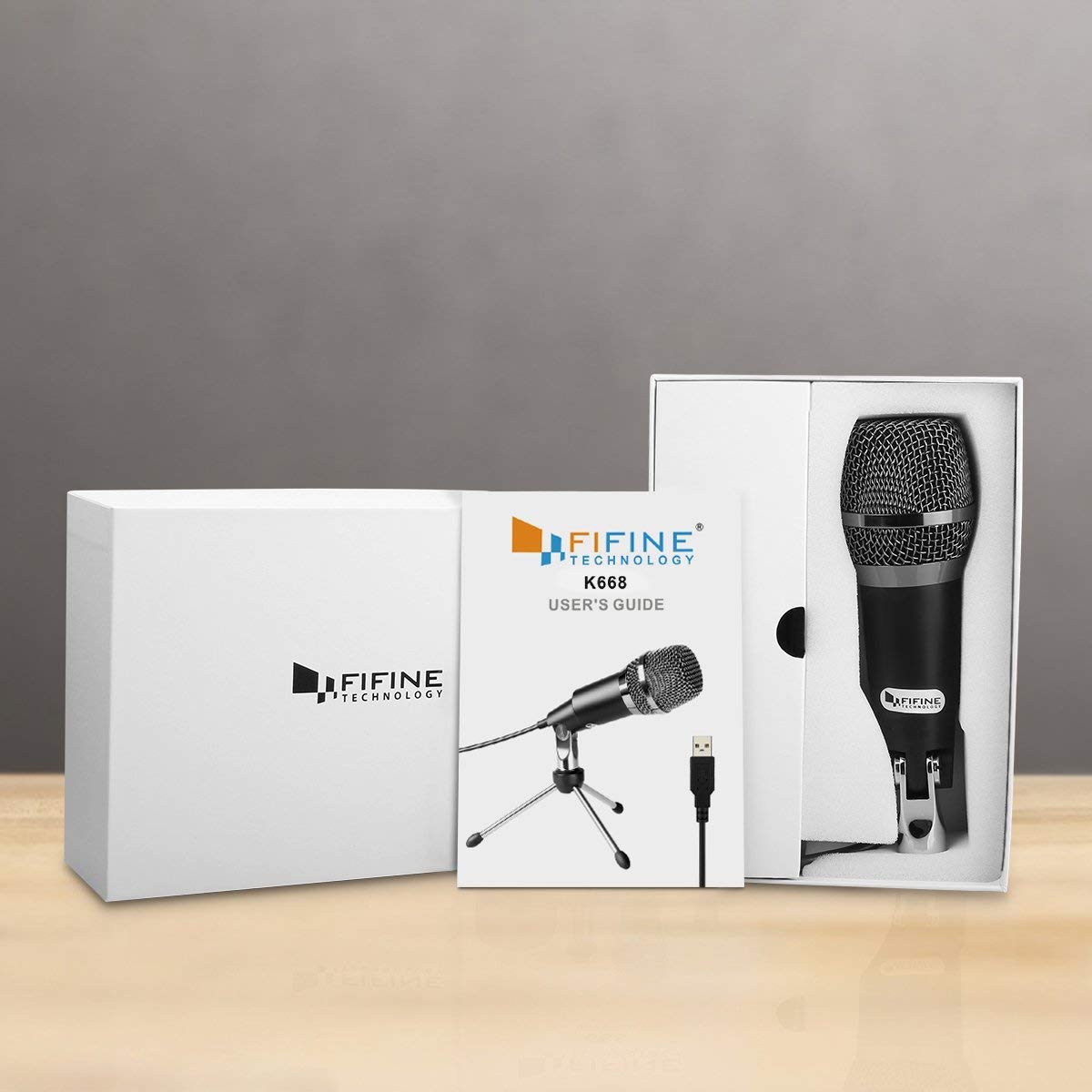 K668 - USB Condenser Microphone