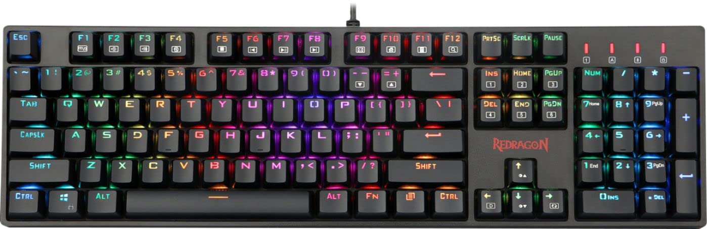 Redragon Surara K582 RGB Mechanical Keyboard (Red Switch)