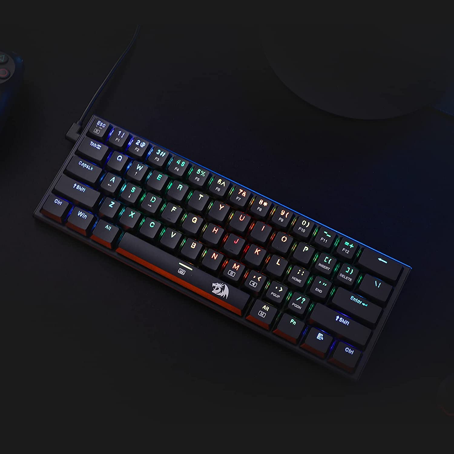 Redragon Anivia K614 - 60% Wired Mechanical Keyboard (Red Switch)