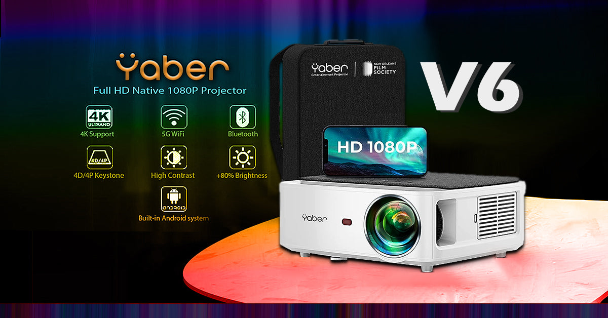 Unveiling The Marvel: Yaber V6 projector –  Cinematic Experience At Your Fingertips