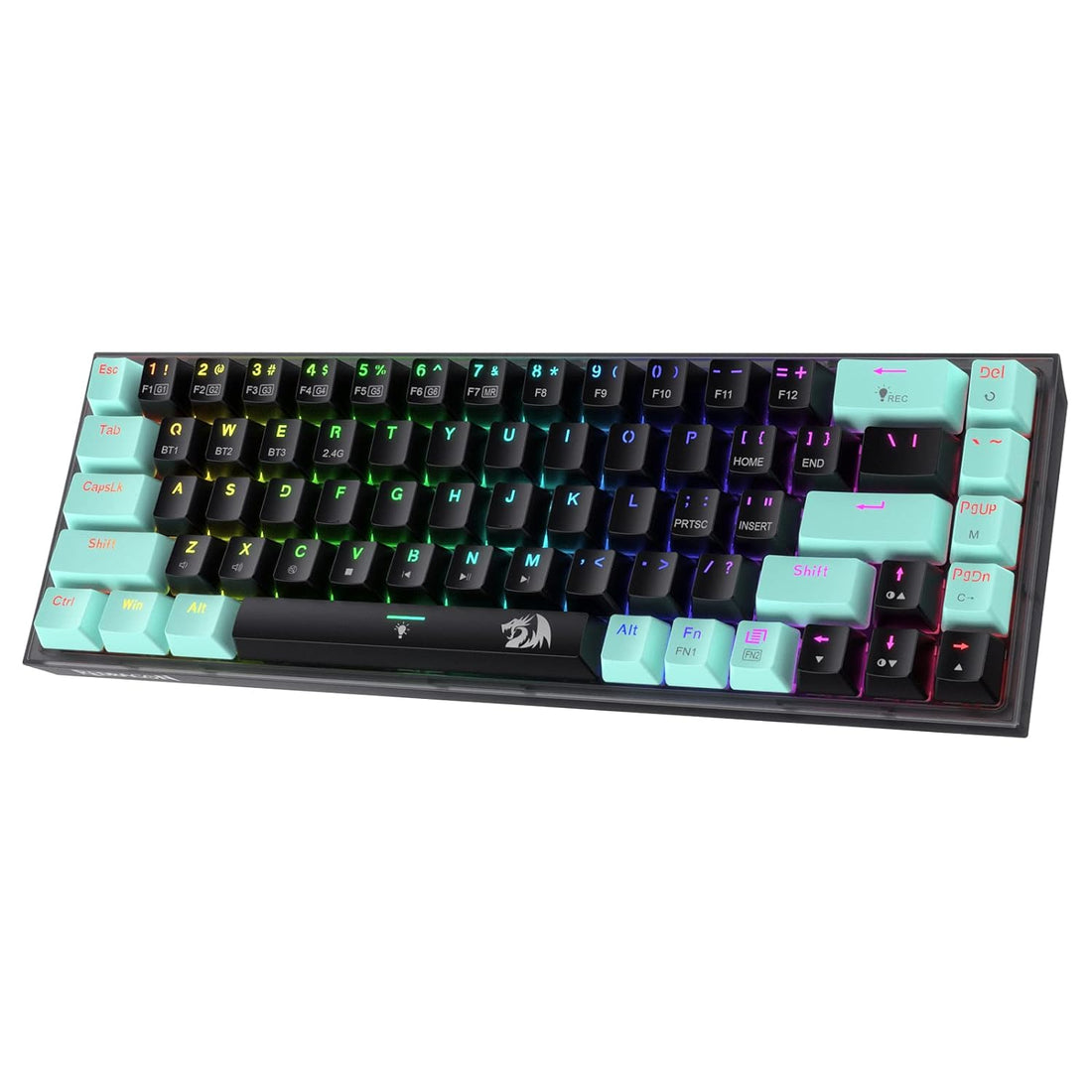 Redragon Castro K631 SE - 65% Bluetooth+2.4Ghz+Wired Mechanical Keyboard (Custom Switch)