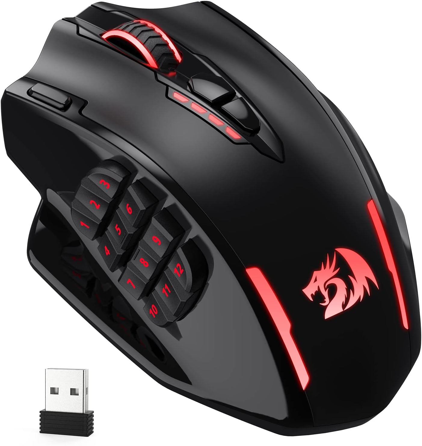 Redragon Impact Elite M913 - Wired and Wireless Mouse