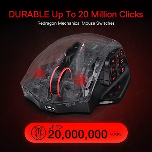 Redragon Impact Elite M913 - Wired and Wireless Mouse