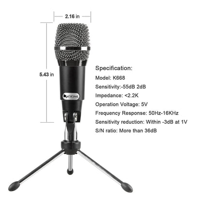 Fifine K668 - USB Condenser Microphone