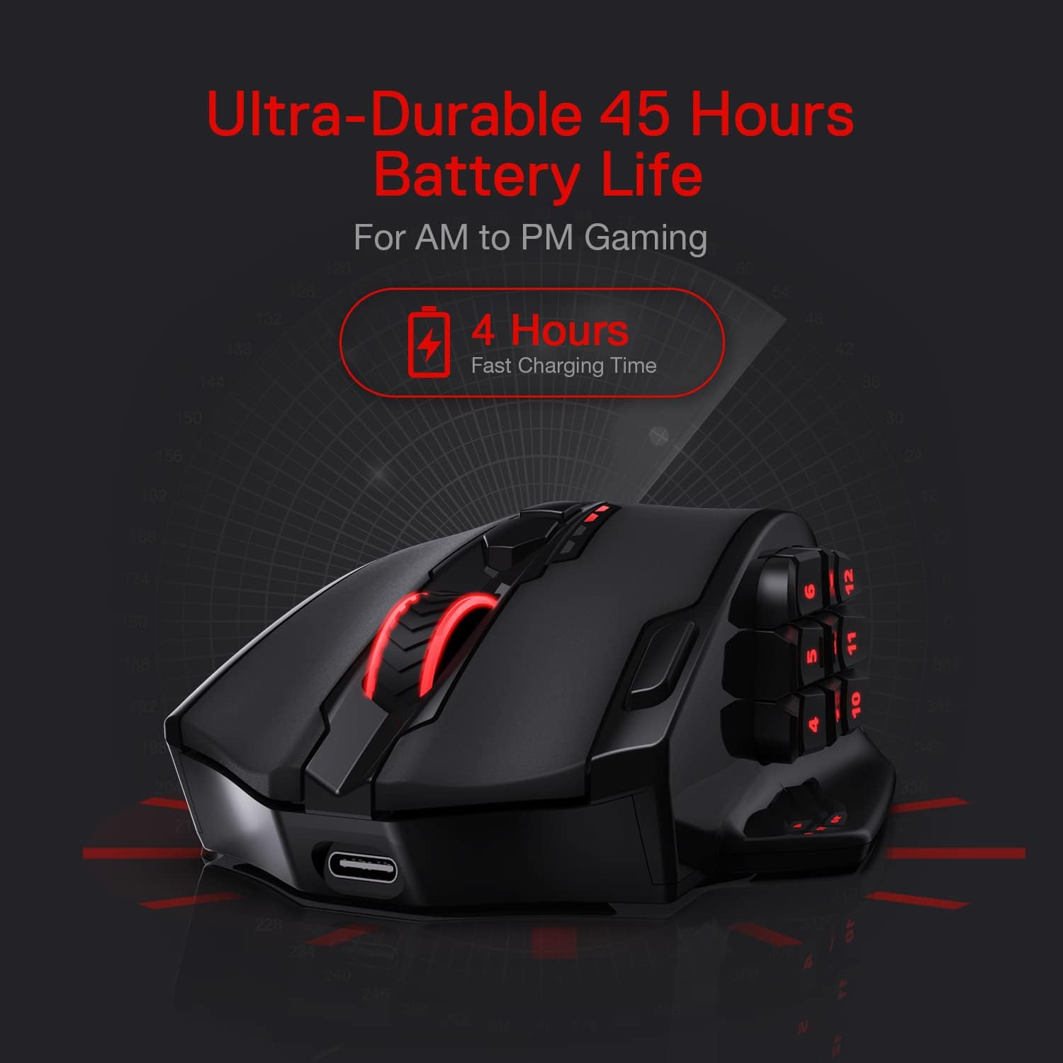 Redragon Impact Elite M913 - Wired and Wireless Mouse