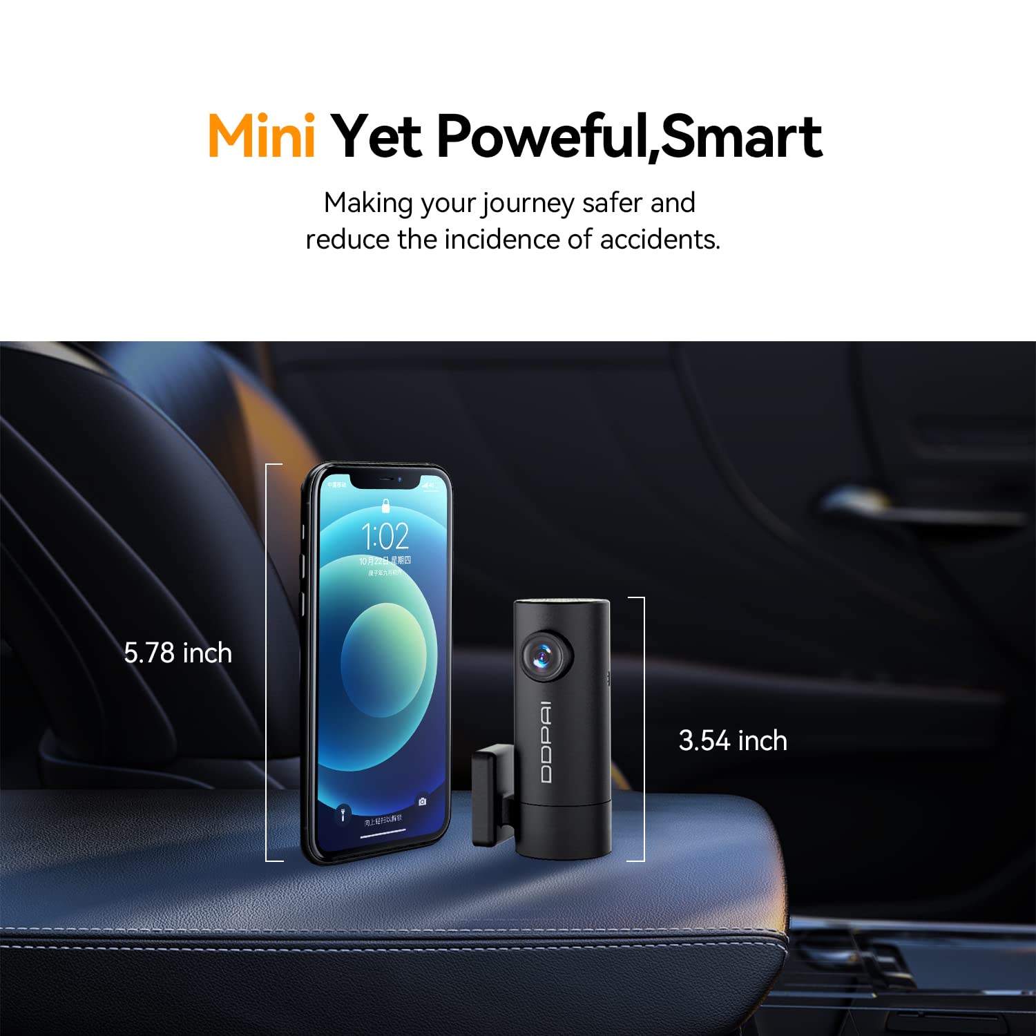 DDPAI Mini Pro - 1296P Dash Camera