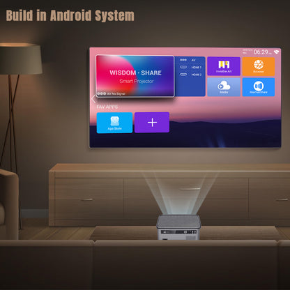 Yaber PRO U6 - Mini Projector with Built In Android System (Use Code Origin5 to get 5% Discount)