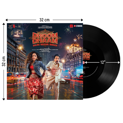 Vinyl Record Disc - Dhoom Dhaam with 45RPM Supported