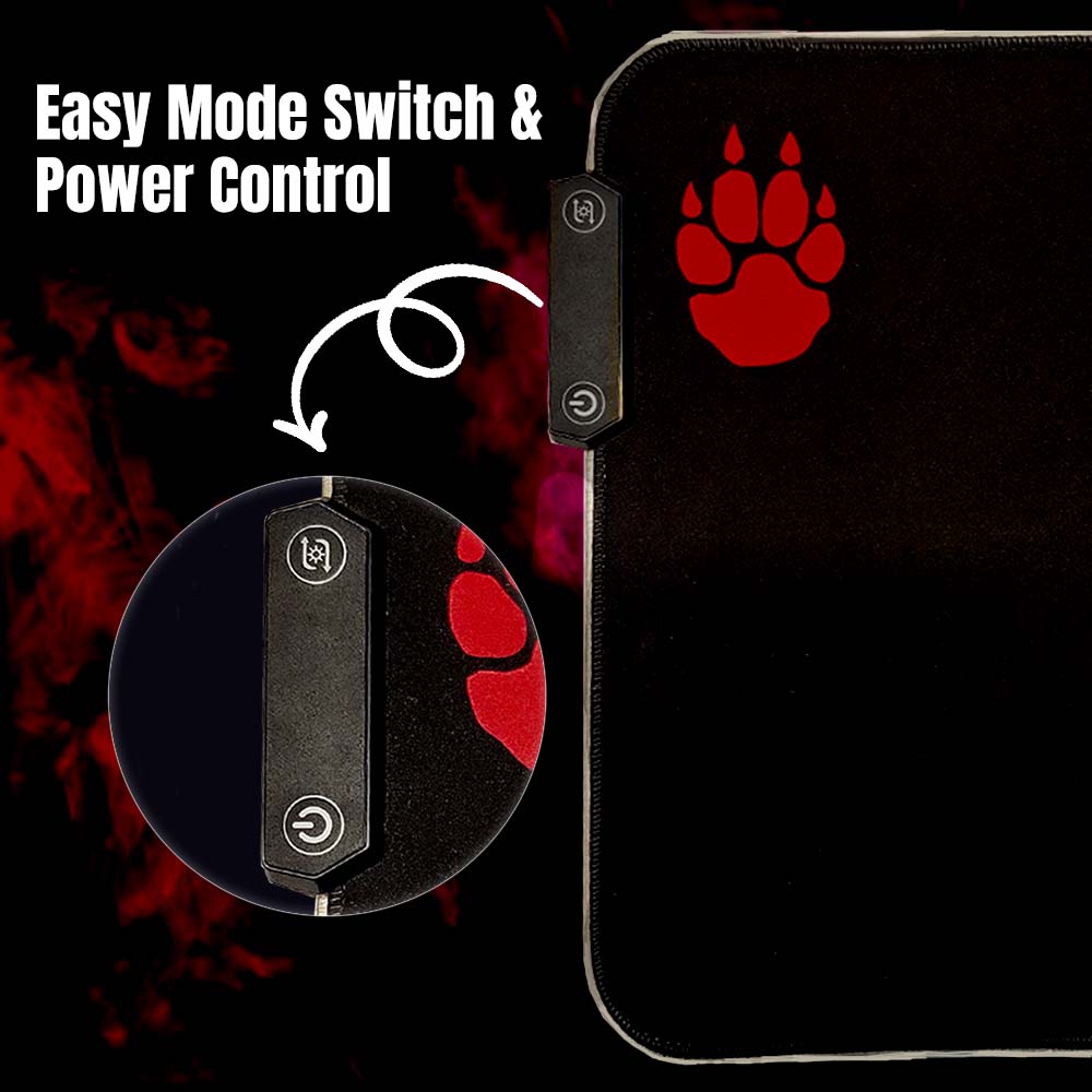 CLAW Slide Wired Gaming RGB Mousepad (Large)