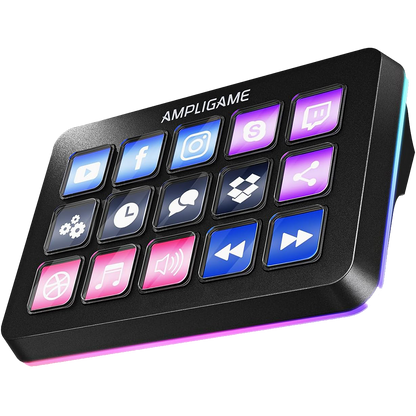 Fifine Ampligame D6 - Streaming Deck with Trigger Action