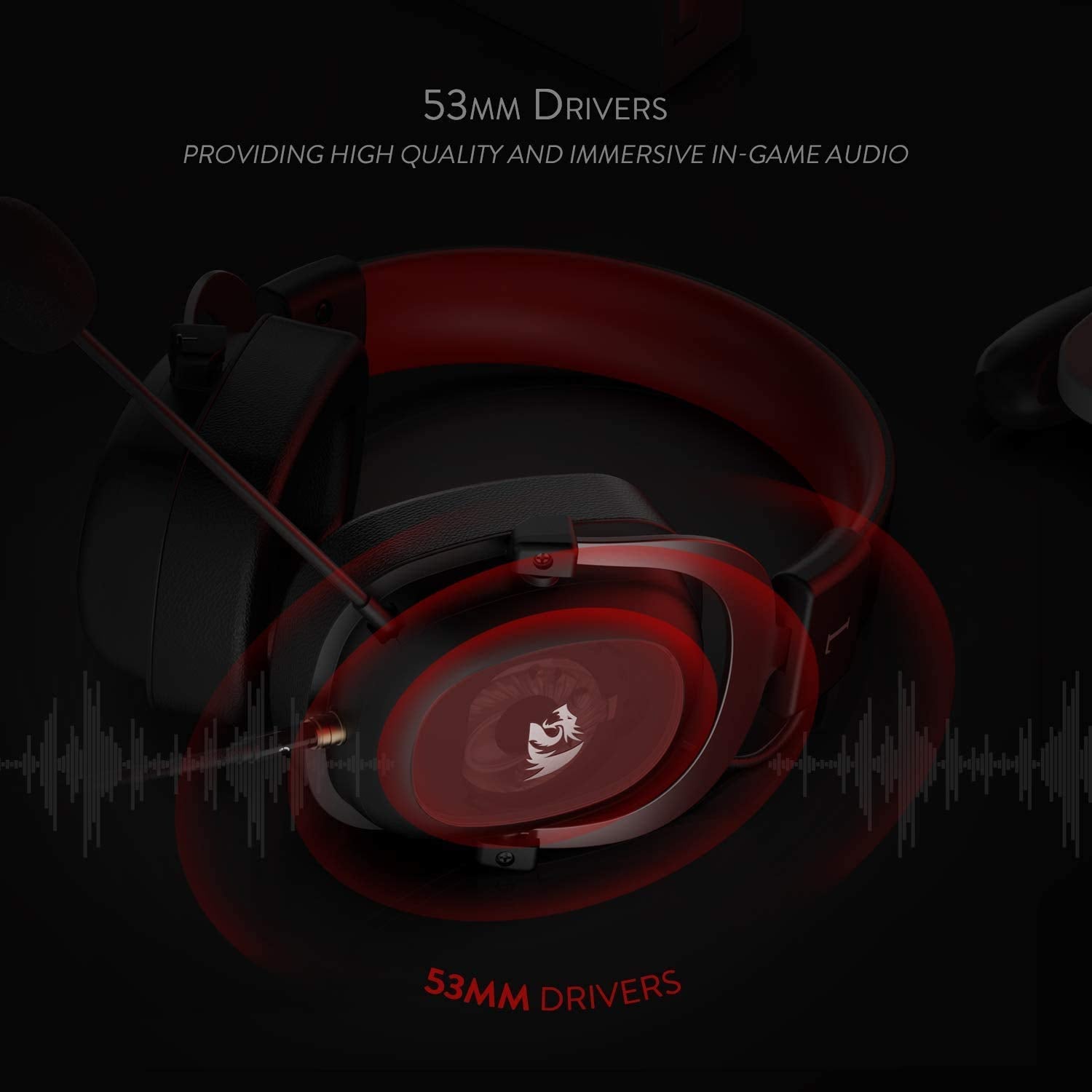 Redragon Zeus H510-1 - Wired Gaming Headphone with Surround Sound