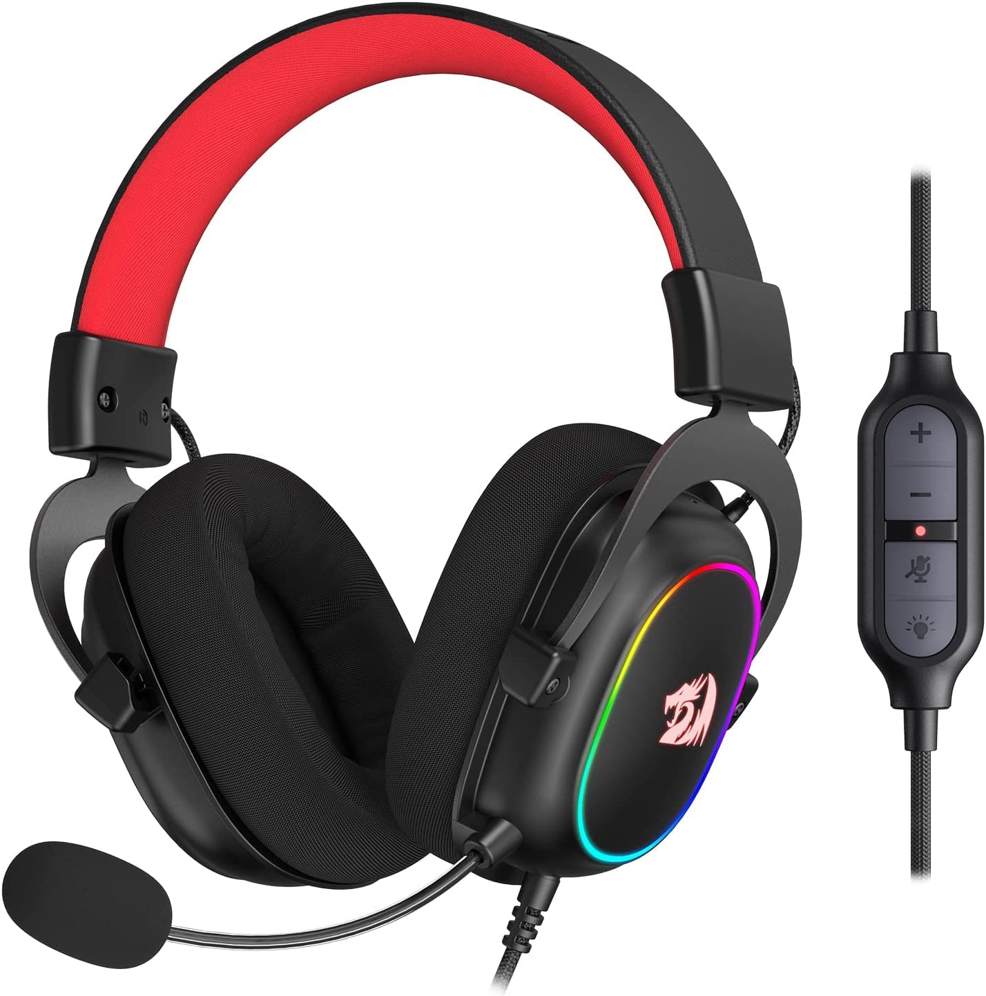 Redragon Zeus X H510 - RGB Gaming Headset with 7.1 Surround Sound