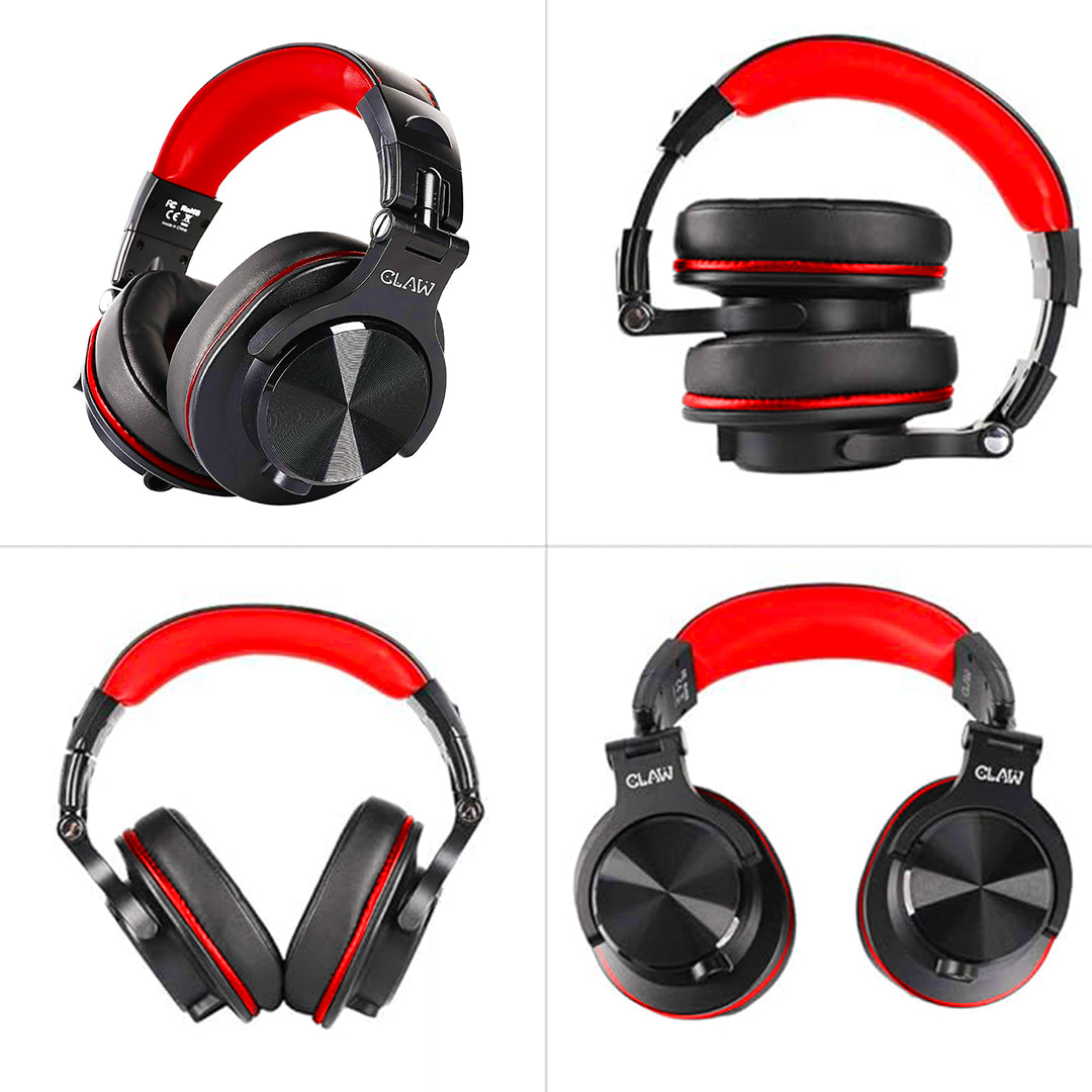 CLAW SM50 PRO - Studio Monitoring Headphone (Red)(Use Code Origin5 to Get 5% Discount)