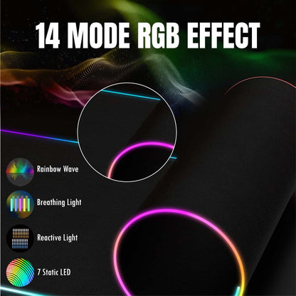 CLAW Slide Wired Gaming RGB Mousepad (XXL)