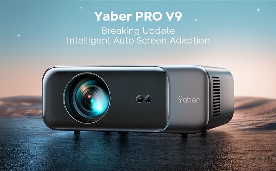 Yaber PRO V9 - Bluetooth and WIFI 6 Outdoor and Home Projector for Pho – Origin Shop Official