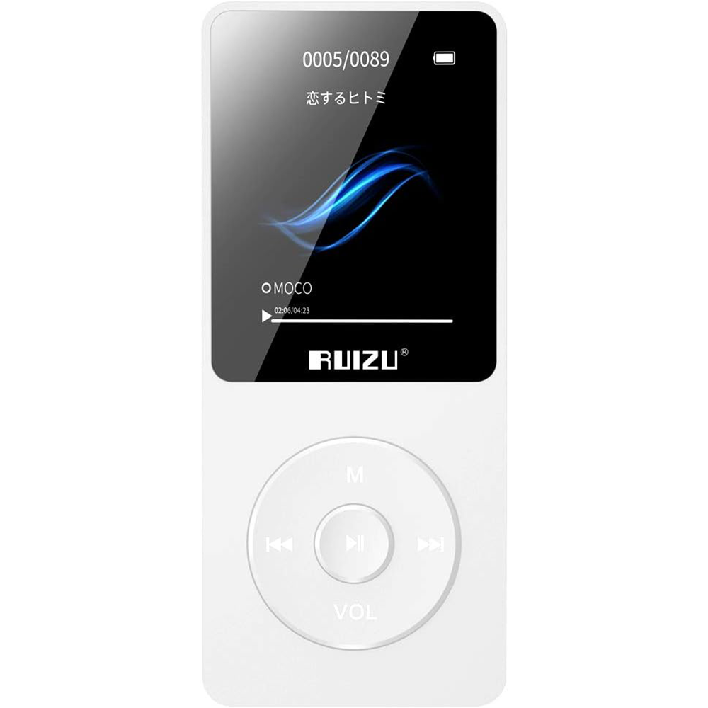 Ruizu X02 - 8GB Music Player (White)