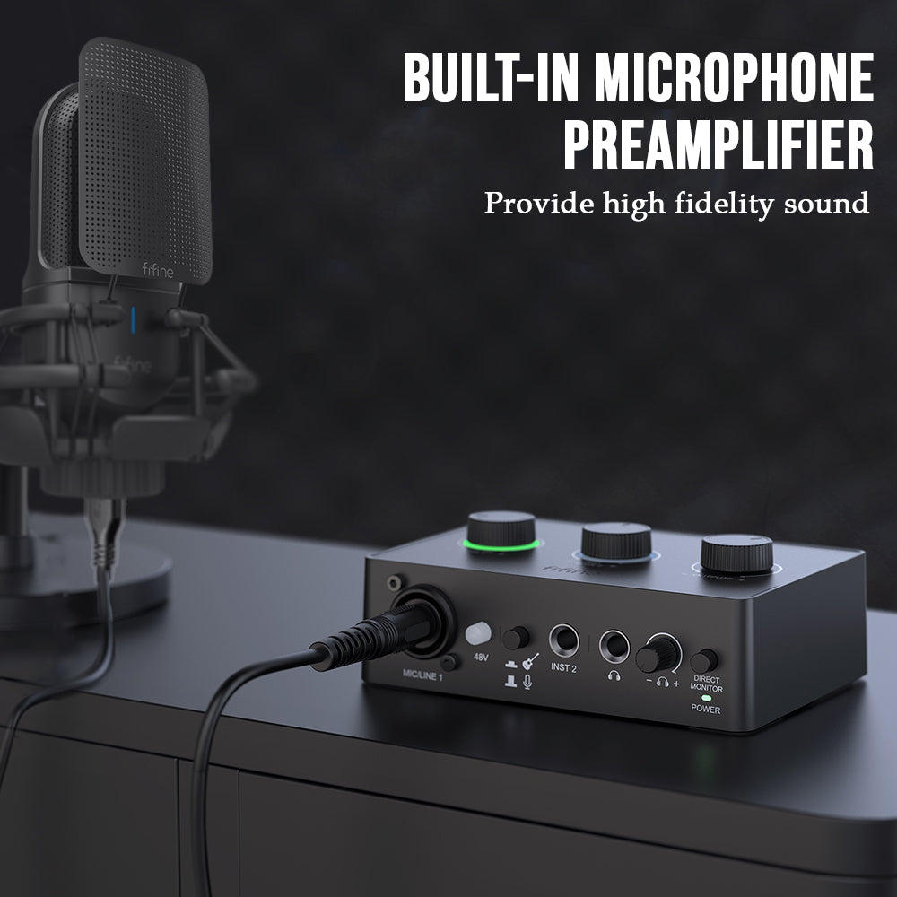 FIFINE Amplisound SC1 - Streaming Mixer