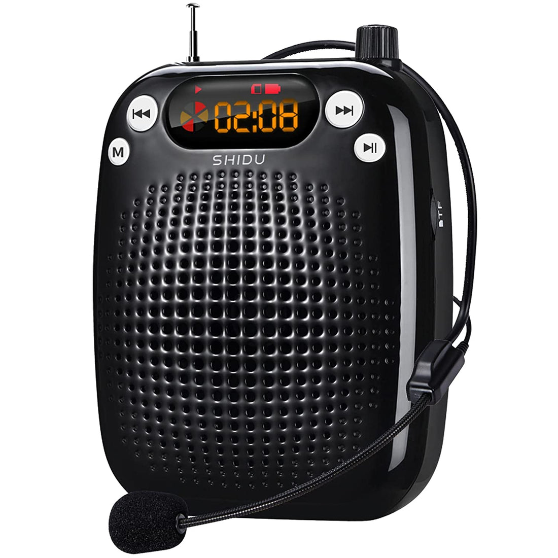 Shidu S18 - Wired Portable Voice Amplifier with LED Display