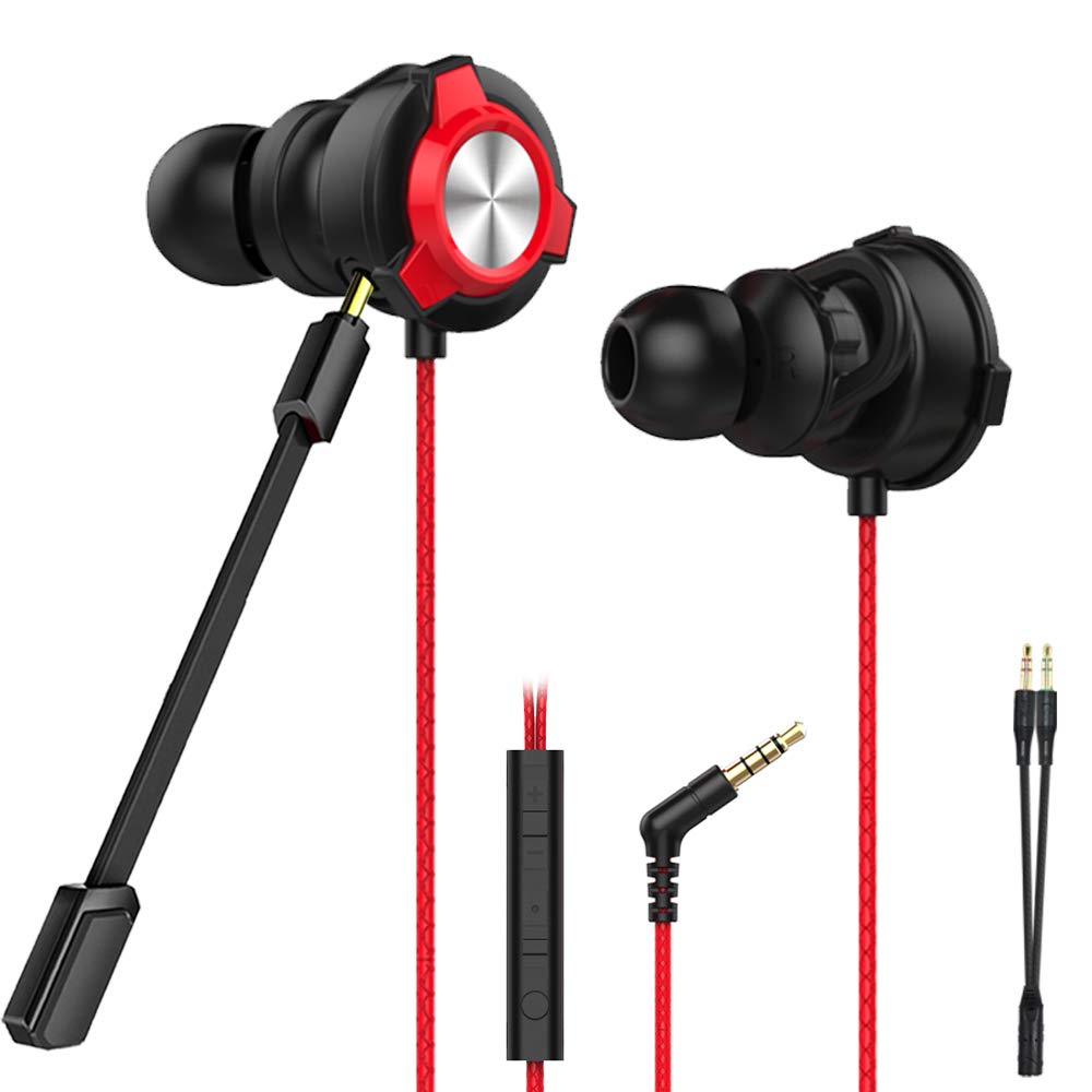 CLAW G9X - Single Driver Gaming Earphone (Red)