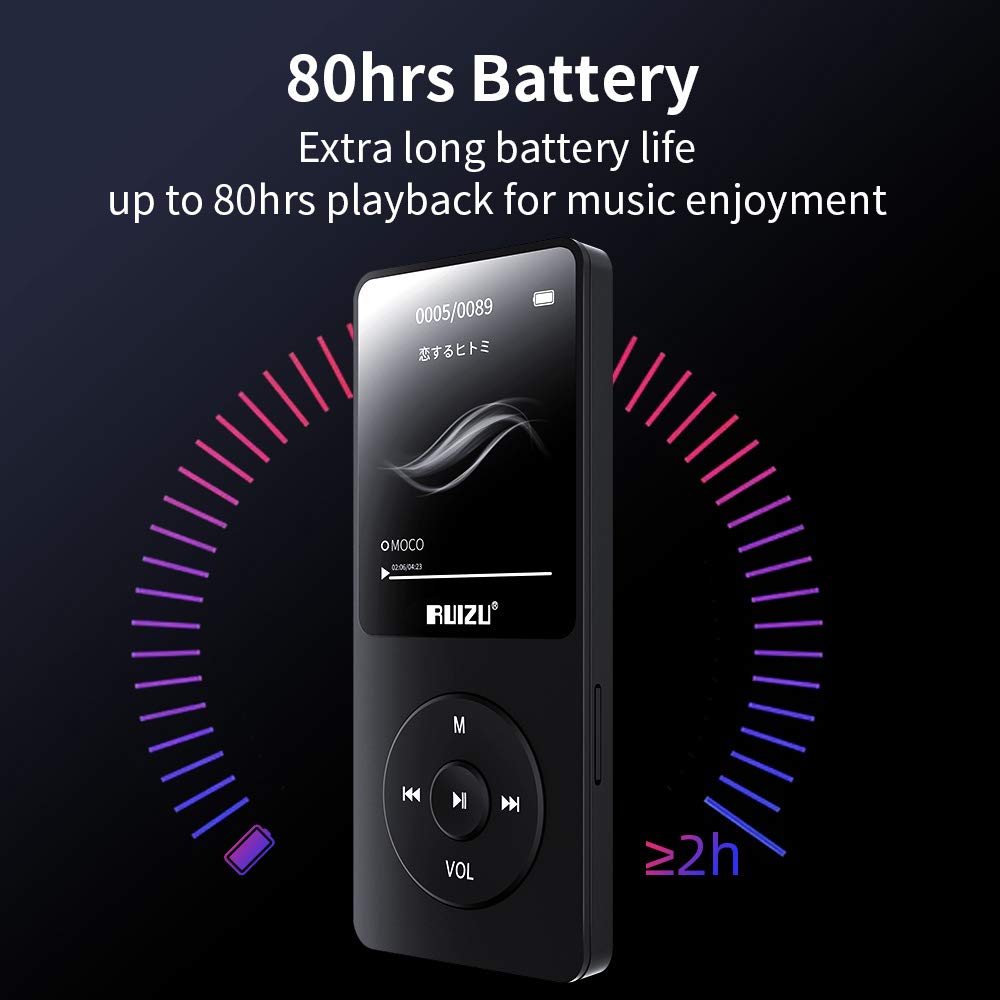 Ruizu X02 - 8GB Music Player