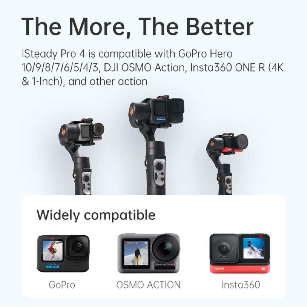 Hohem iSteady Pro 4 - Handheld Gimbal for Action Camera