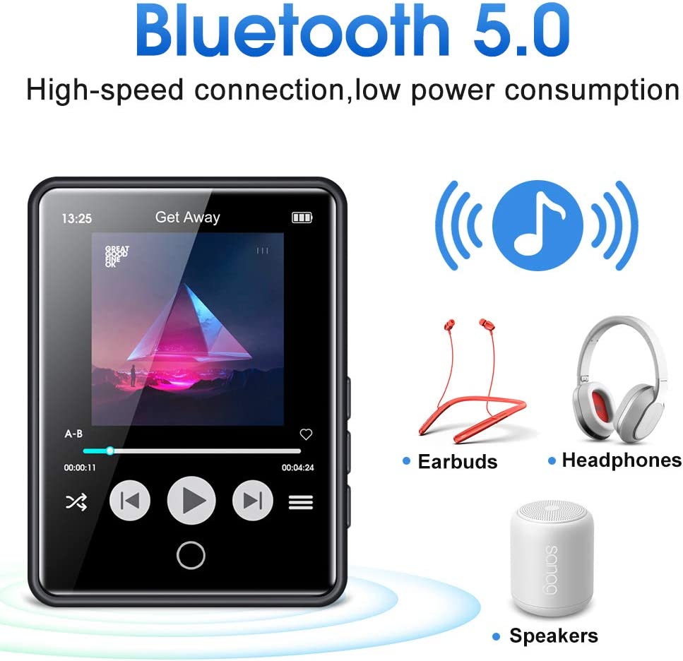 Ruizu M17 - 16GB Bluetooth Music Player
