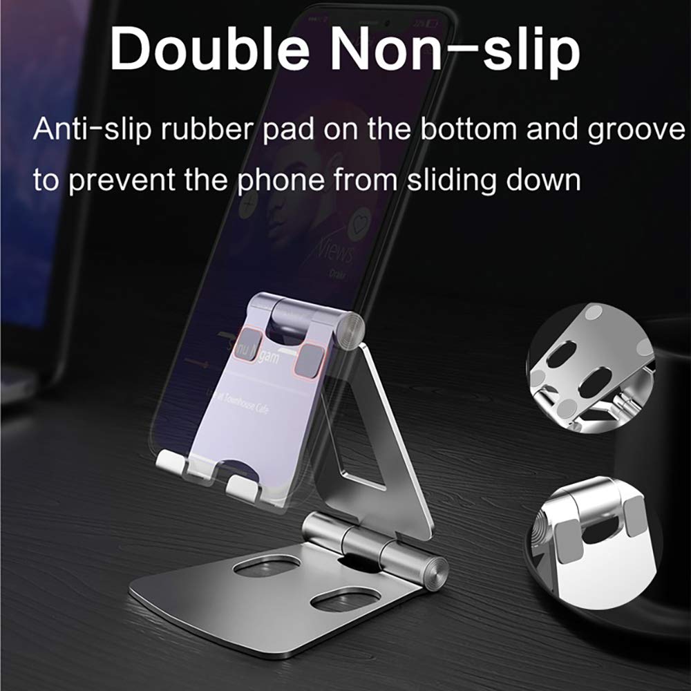 CLAW Portable Mobile and Tablet Stand (Silver)