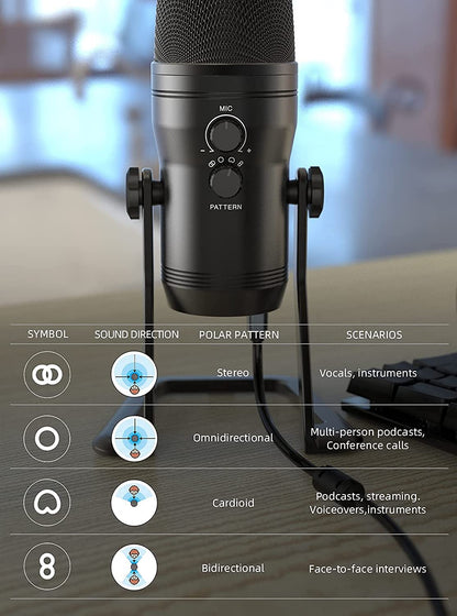 FIFINE K690 - Studio Recording USB Microphone