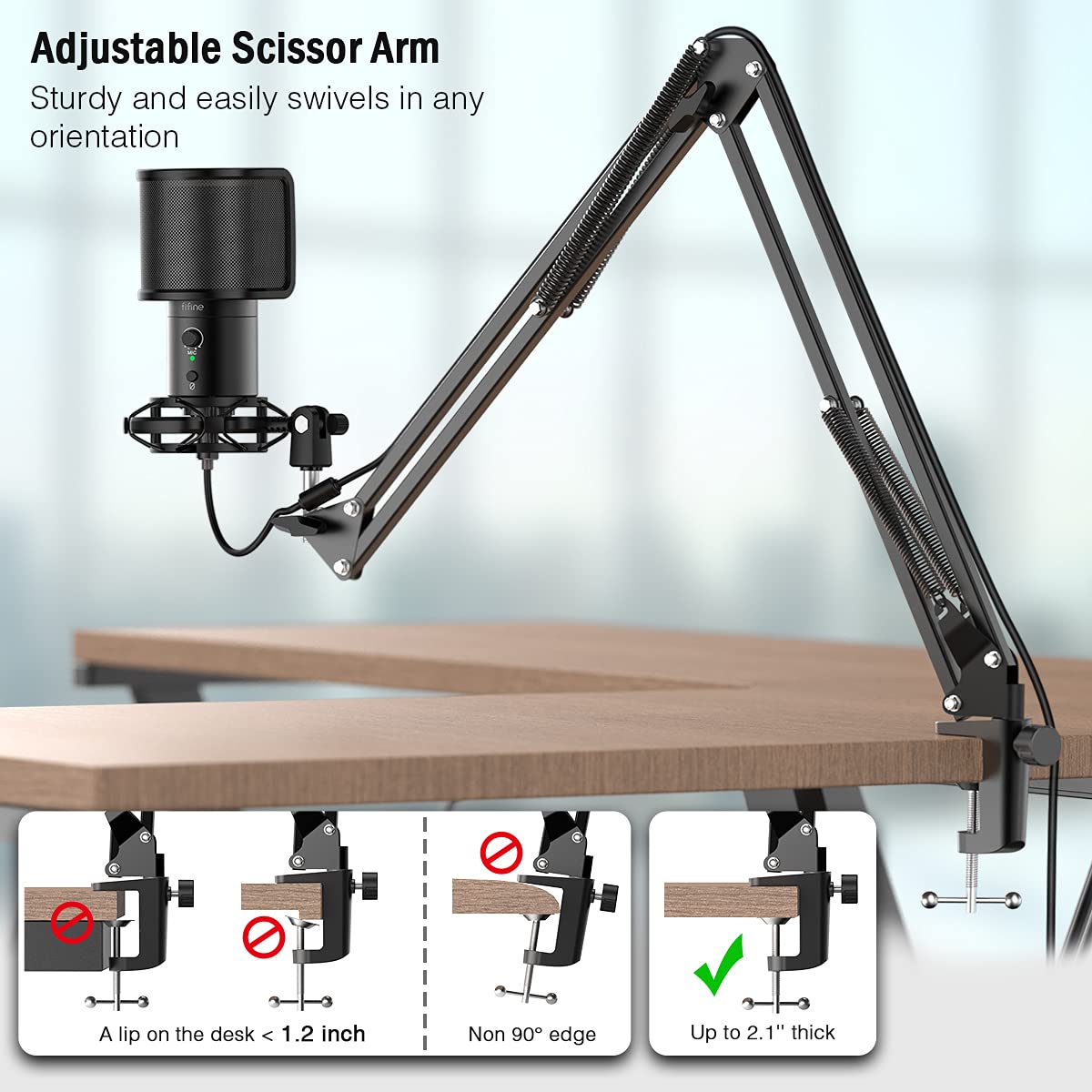 FIFINE T683 - USB Microphone Kit