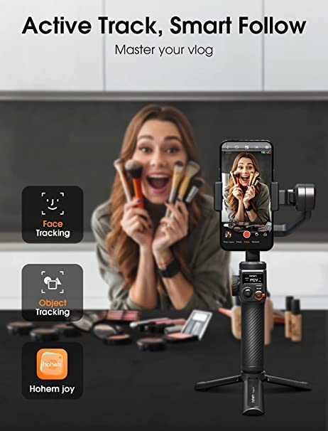 Hohem M6 - 3 Axis Mobile Gimbal with OLED Display