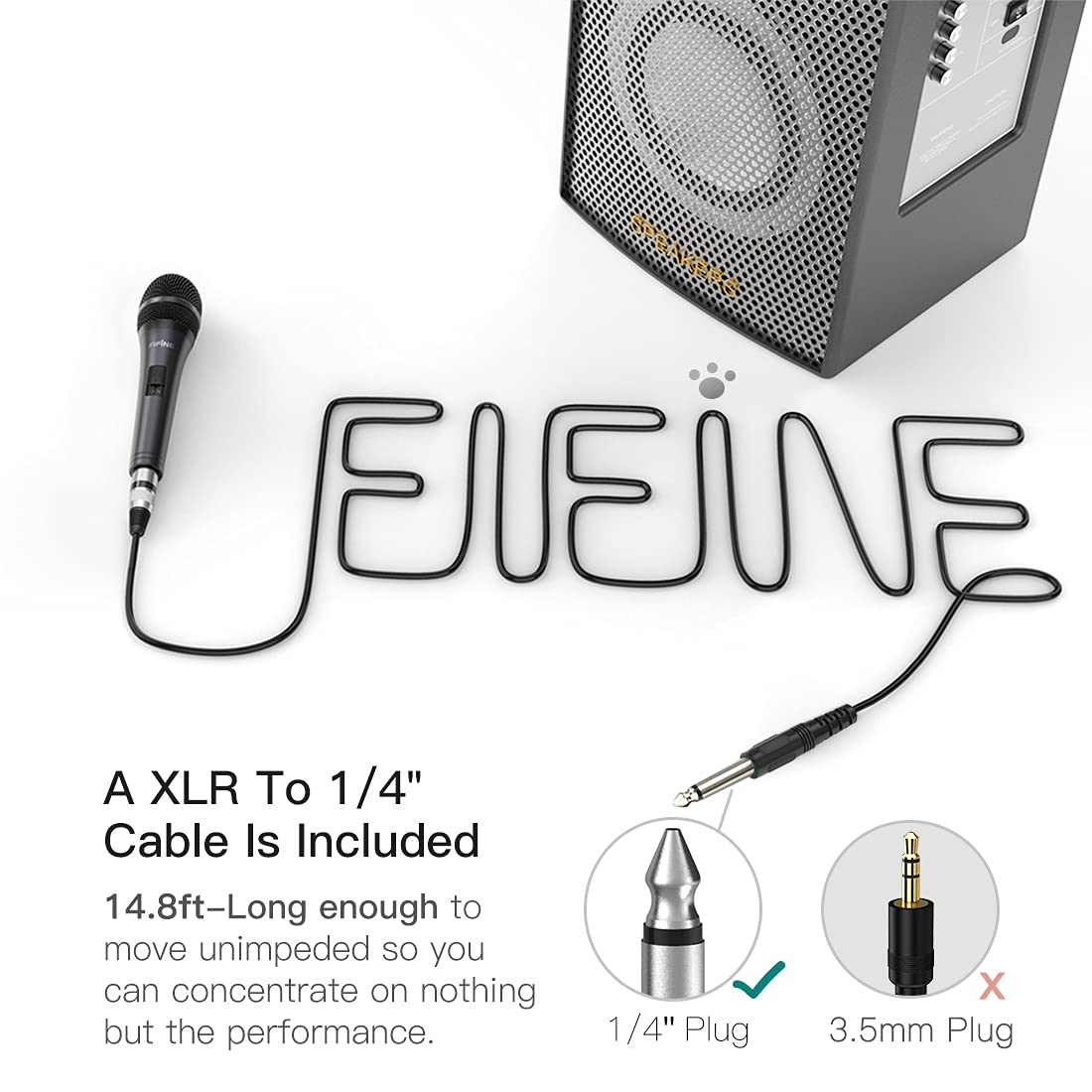 Fifine K6 Wired Handheld Microphone