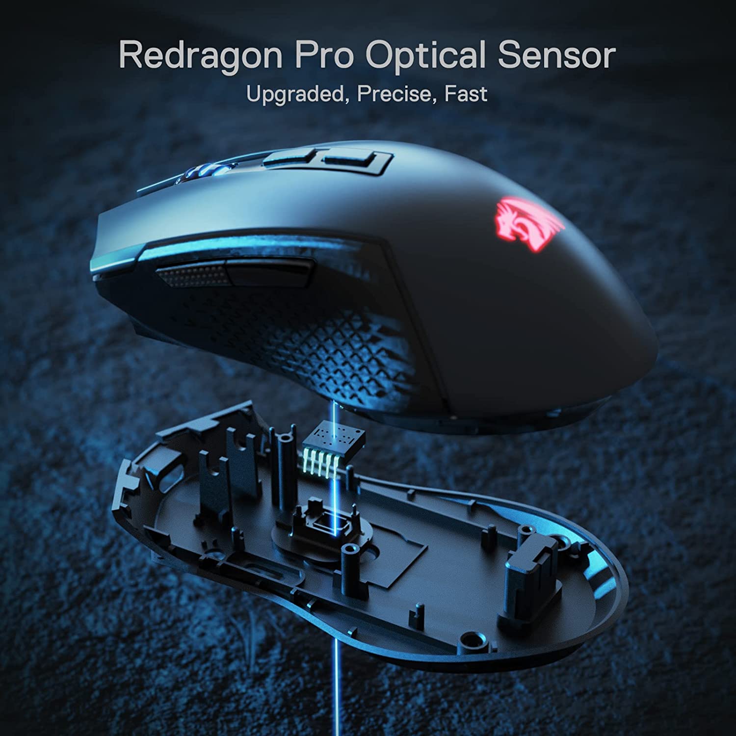 Redragon Trident Pro M693 (Wired, Wireless and Bluetooth) RGB