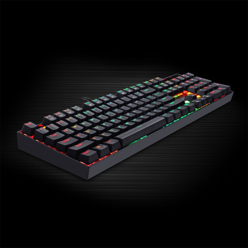 Redragon Mitra K551 - 104 Wired Mechanical Keyboard RGB Black (Blue Switch)