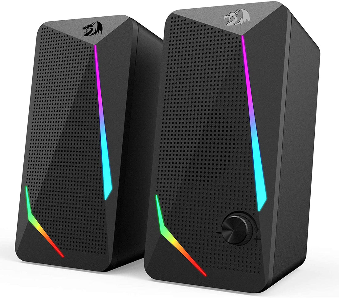 Redragon Waltz GS510 - RGB 2.0 Channel Gaming Wired Desktop Speakers