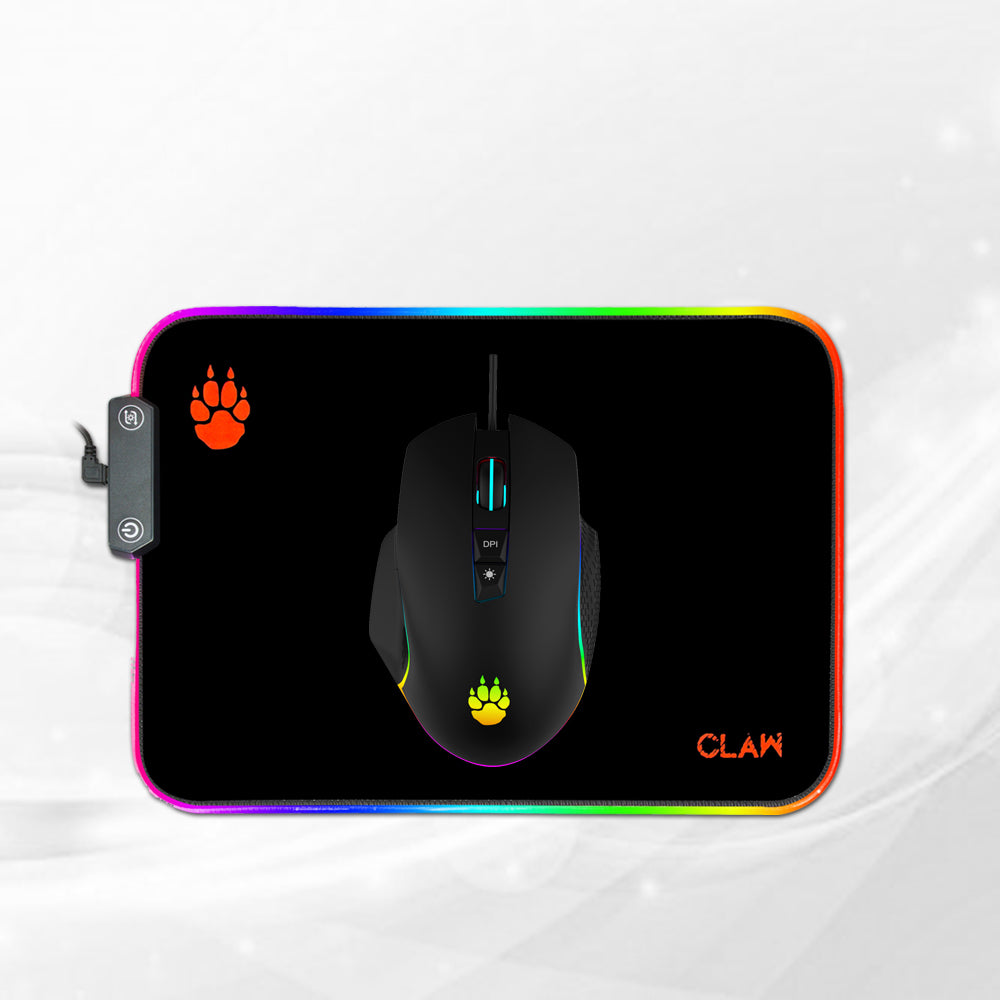 CLAW Slide Wired Gaming RGB Mousepad (Large)
