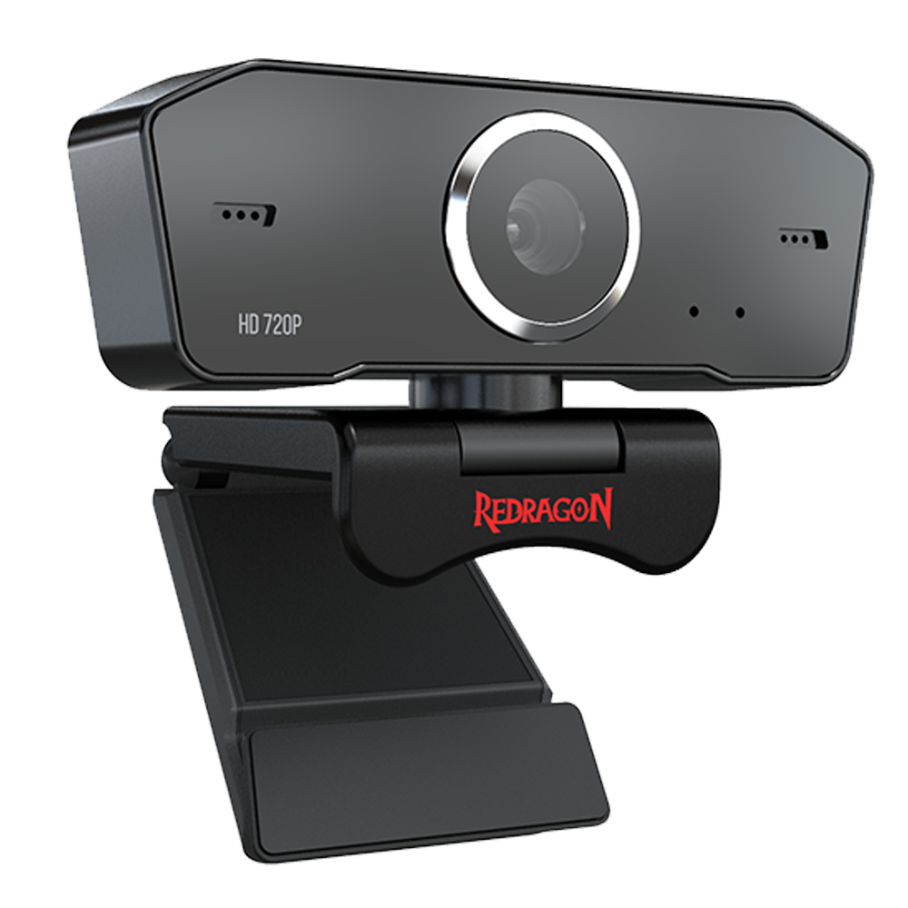 Redragon Fobos GW600 720P Webcam with Built-In Dual Microphone